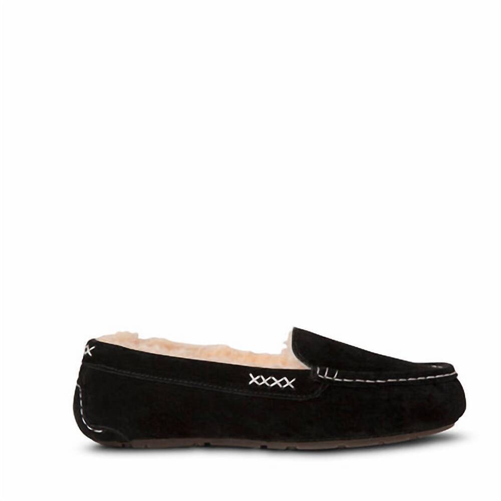 NEW OLD FRIEND FOOTWEAR women's slipper bella mule in black